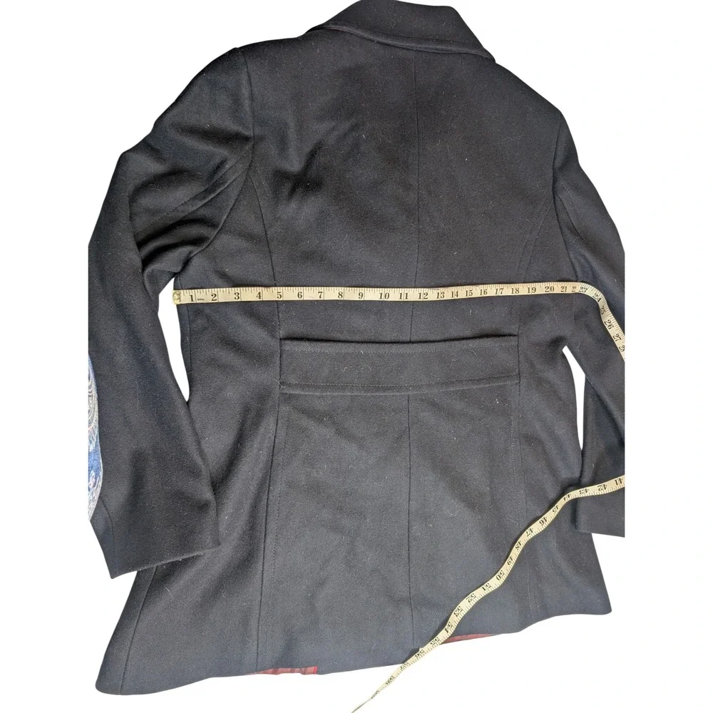 Tommy Hilfiger Wool Blend Pea Coat Jacket‎ Classic Black XL